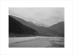 Landscape view of mountains