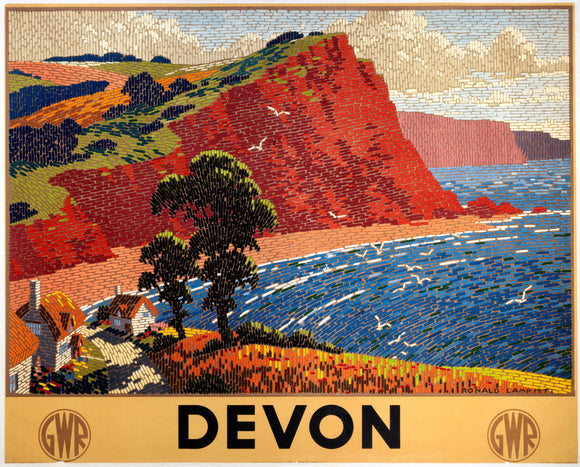 'Devon', GWR poster, 1936.