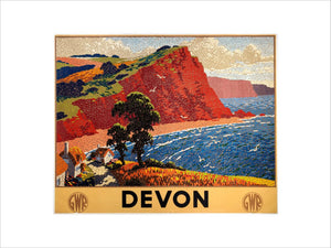 'Devon', GWR poster, 1936.