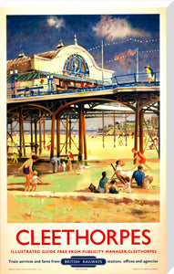 View of Cleethorpes Pier, including beach s