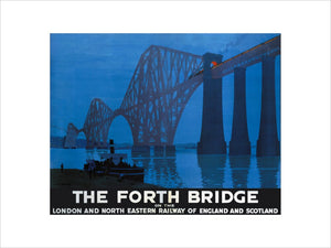 'The Forth Bridge', LNER poster, 1928.