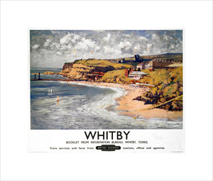 'Whitby', BR poster, 1948-1965.