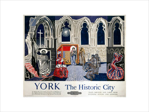 'York', BR poster, 1954.