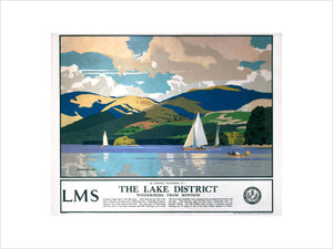 'The Lake District - Windermere from Bownes