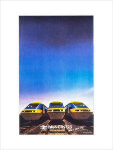 Inter-City 125, BR poster, 1979.