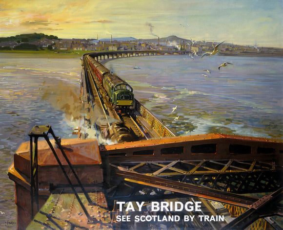 'The Tay Bridge', BR poster, 1957.