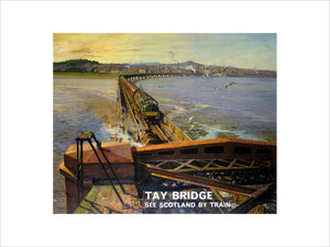 'The Tay Bridge', BR poster, 1957.