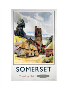 'Somerset', BR (WR) poster, 1960.