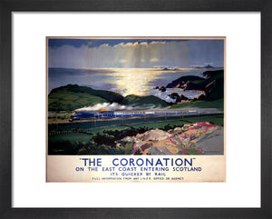 'The Coronation', LNER poster, 1938.