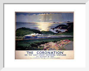 'The Coronation', LNER poster, 1938.