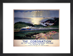 'The Coronation', LNER poster, 1938.