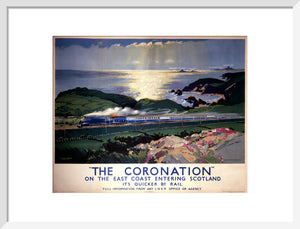 'The Coronation', LNER poster, 1938.