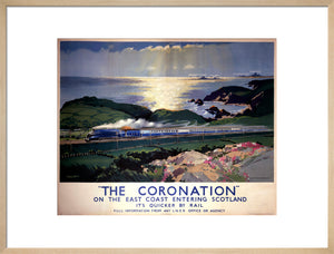 'The Coronation', LNER poster, 1938.