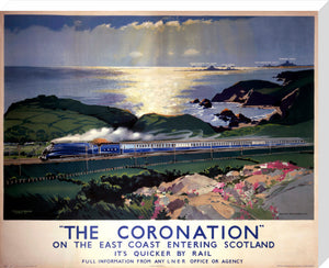 'The Coronation', LNER poster, 1938.