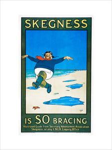 'Skegness is SO Bracing', LNER poster, 1926.