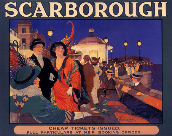 'Scarborough', NER poster, c 1910.