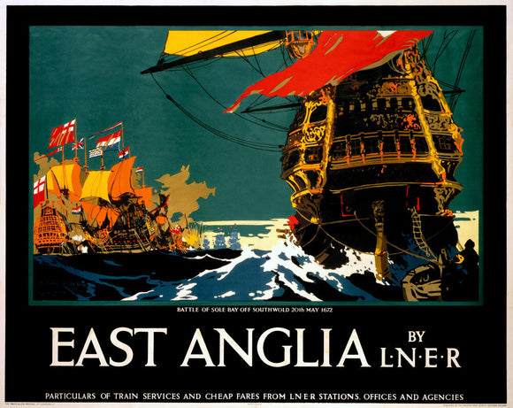 'East Anglia', LNER poster, 1923-1947.