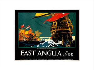 'East Anglia', LNER poster, 1923-1947.