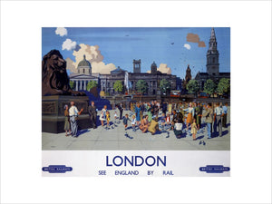 'London', BR poster, 1950s.