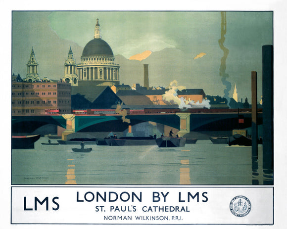 'London by LMS', LMS poster, c 1925.