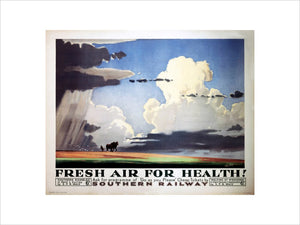 'Fresh Air for Health', SR poster, 1937.