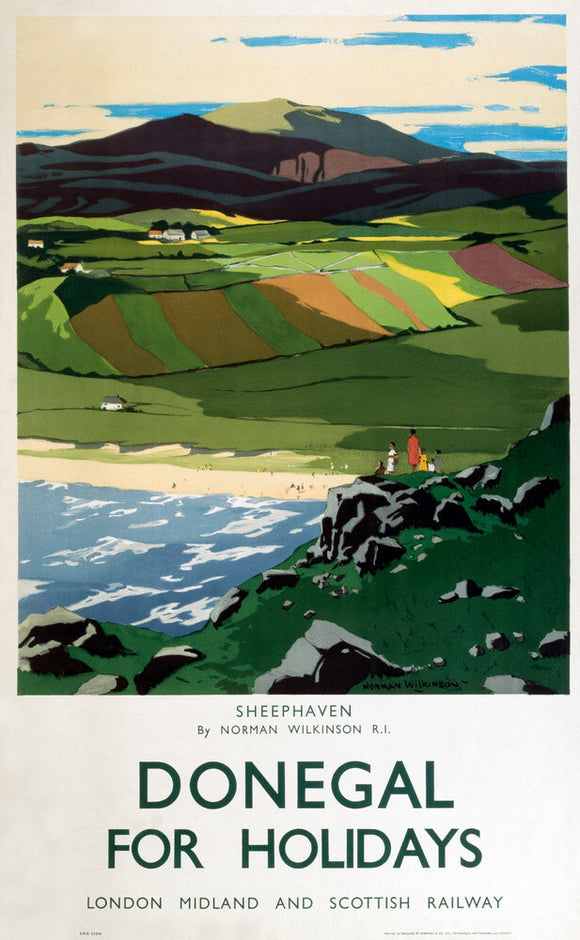 'Sheephaven', LMS poster, 1923-1947.