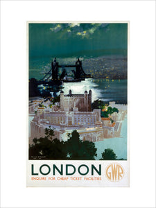 'London', GWR poster, 1938.