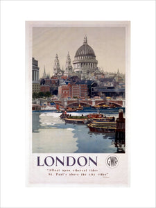 'London', GWR poster, 1923-1947.