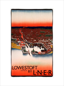 'Lowestoft', LNER poster, 1923-1947.