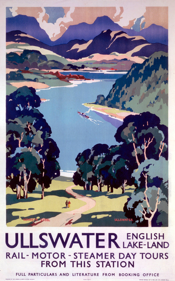'Ullswater', LNER poster, 1923-1947.