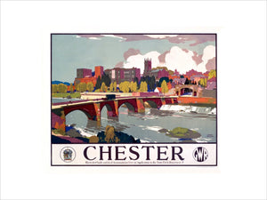 'Chester', GWR poster, c 1930s.