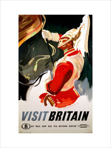 'Visit Britain', BR poster, 1957.