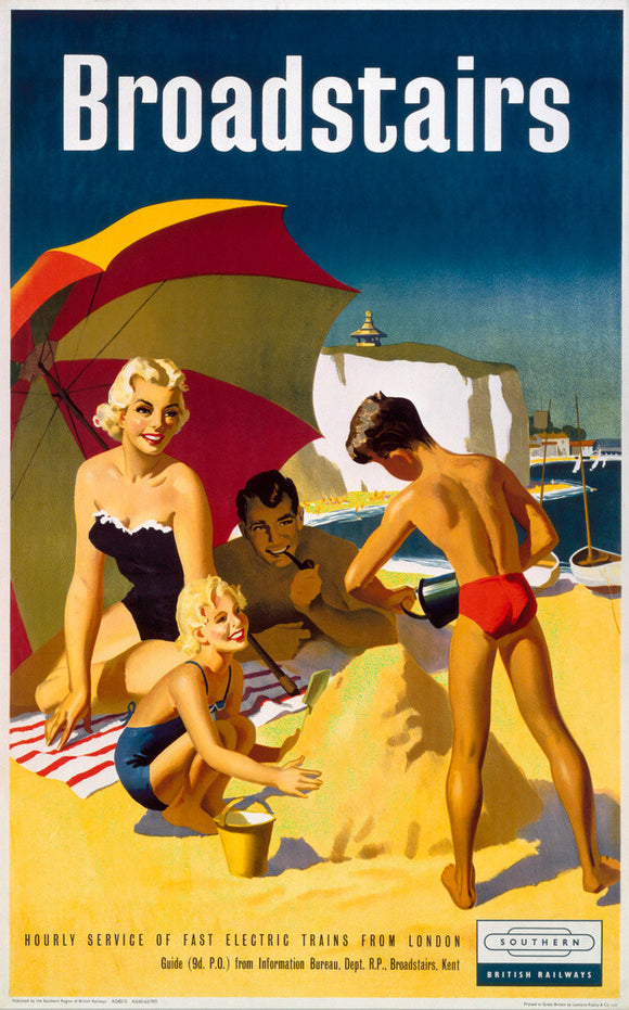 'Broadstairs', BR poster, 1959.