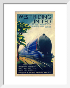 'West Riding Limited', LNER poster, 1938.