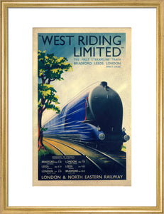 'West Riding Limited', LNER poster, 1938.