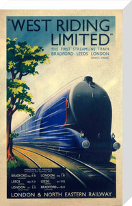'West Riding Limited', LNER poster, 1938.