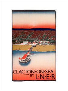 'Clacton-on-Sea', LNER poster, 1923-1947.