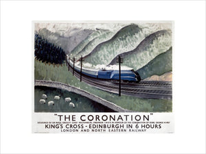 'The Coronation', LNER poster, 1937.
