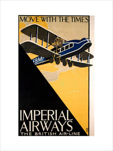 Imperial Airways travel poster, 1926.