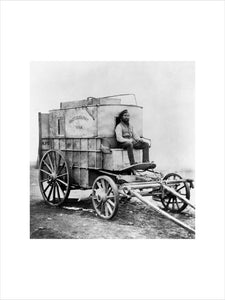 Photographic van, 1855.