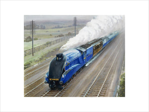 'The Record Breaking Run of Mallard', 1938.