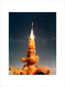 British Skylark high altitude sounding rocket, 1960.