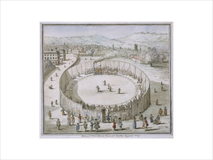 'Richard Trevithick's Railroad, Euston Square, 1809', 1808.