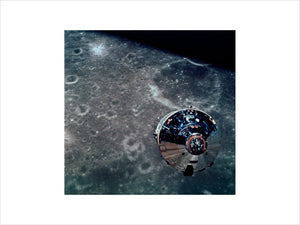 The Apollo 10 Command Module, 1969.