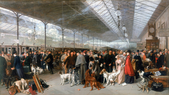 'Perth Station, Coming South', 1895.