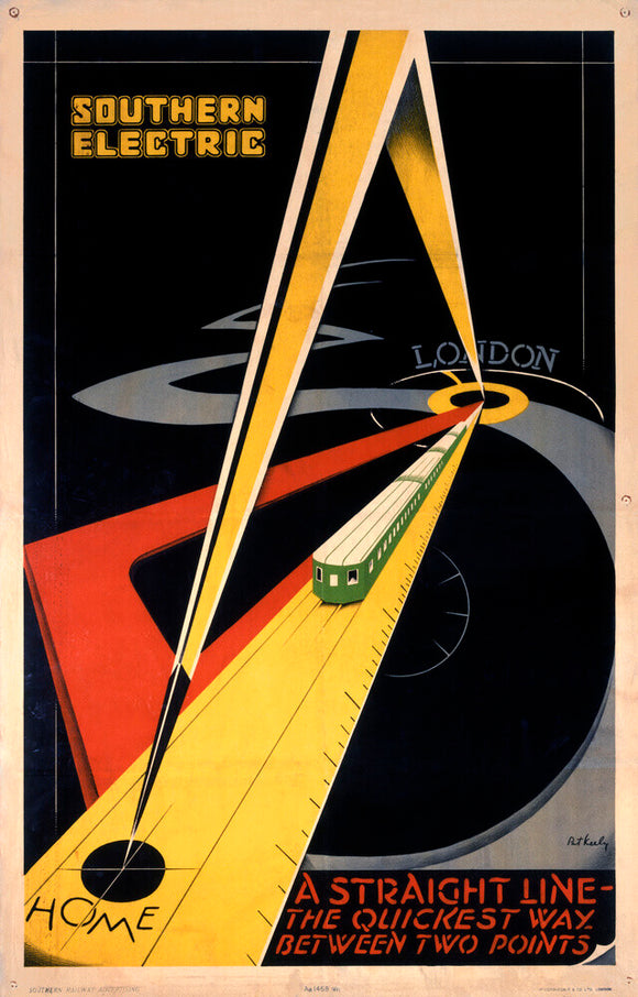 'The Quickest Way Between Two Points', SR poster, 1931.