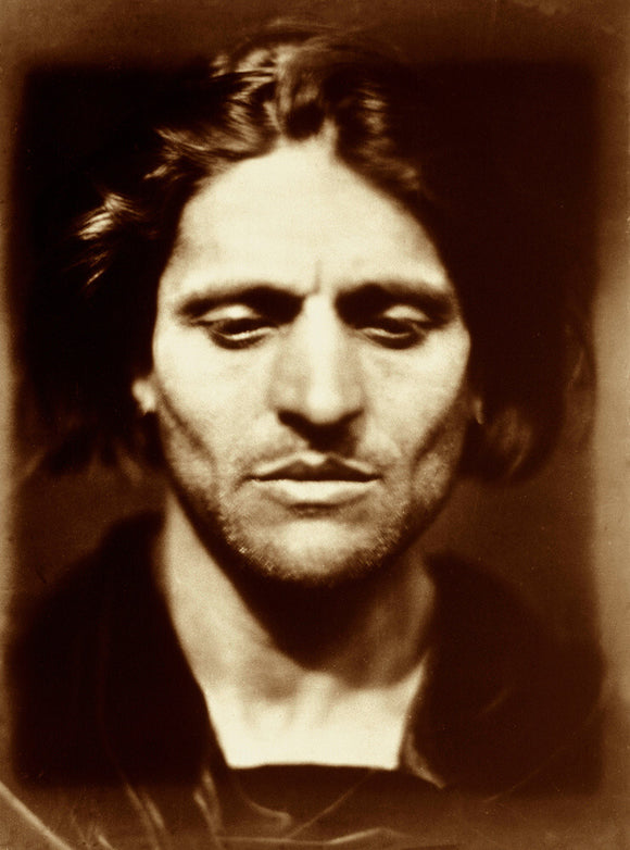 'Iago, study from an Italian' by Julia Margaret Cameron, 1867.