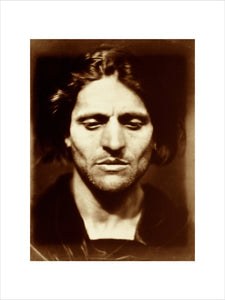 'Iago, study from an Italian' by Julia Margaret Cameron, 1867.