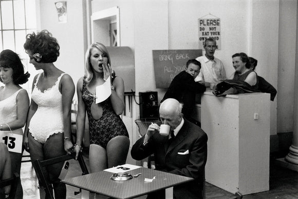 Beauty contestants, Southport, Merseyside, 1967.