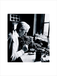 Alexander Fleming, Scottish bacteriologist, 18 December 1943.